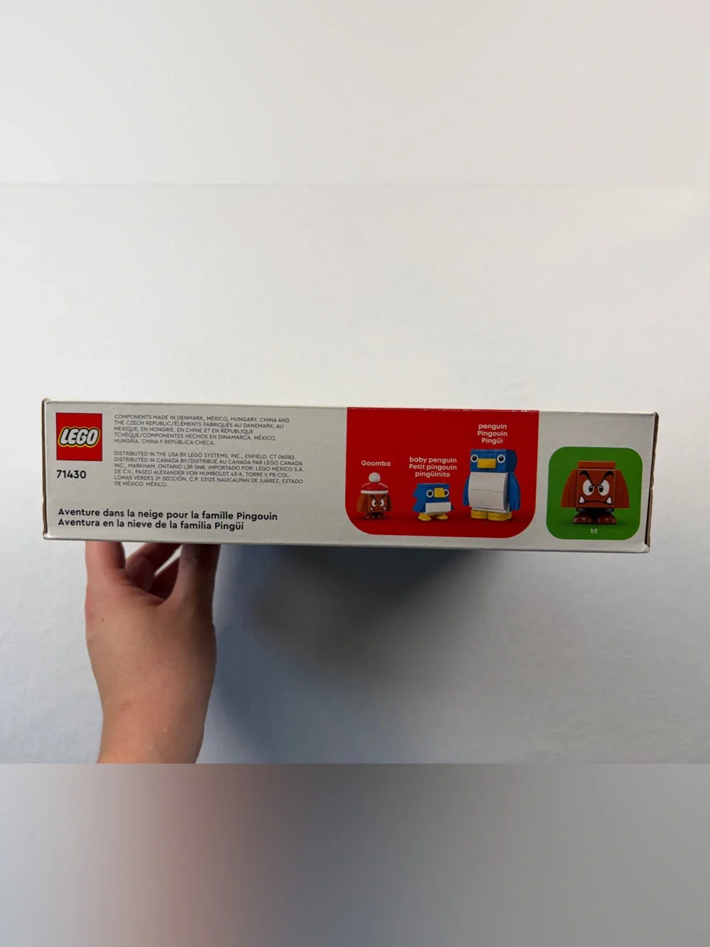 NWT Lego Nintendo Super Mario 71430 Penguin Family Snow Adventure Expansion Set